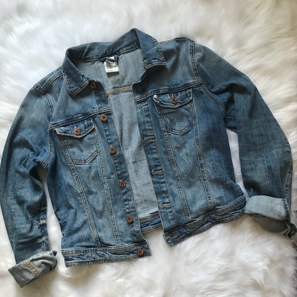 Cropped Denim Jacket